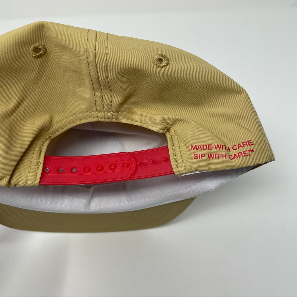 Beige Rope-Trim Baseball Cap - Picture 8 of 10